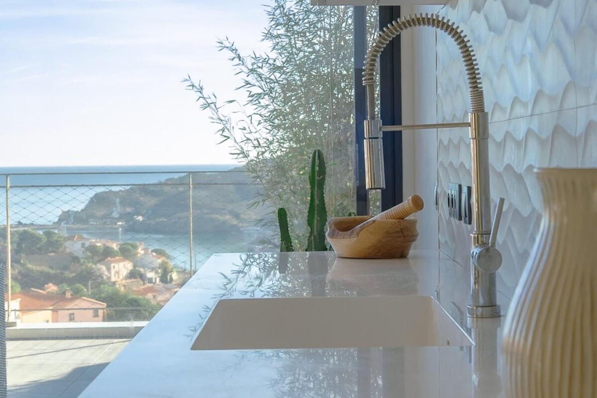 Les Mille Et Une Vitres - Villa D'Architecte Port Vendres Buitenkant foto